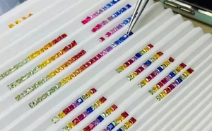 Hồng Ngọc Tự Nhiên Cho Nhà Máy Sản Xuất Trang Sức Bán Buôn Bởi Nhà Cung Cấp Hồng Ngọc Đá Tự Nhiên Hình Tròn Hoa Tai Nhẫn 2.0Mm Trang Sức Khảm Nade - Product Image 2