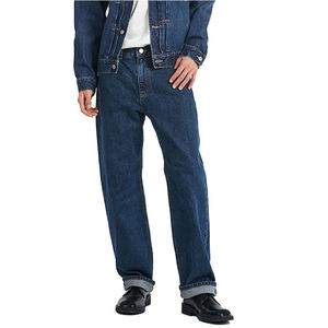 Jeans en denim japonais de haute qualité, denim épais 100% coton 15 oz, coupe slim, jeans décontractés classiques bleus pour hommes - Product Image 1