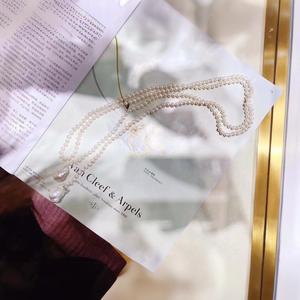 สร้อยคอมุกแท้หลากสไตล์ 125 ซม. ทรงบาโรก เม็ดมุก 5-6 มม. สายยาว สำหรับเสื้อสเวตเตอร์ สร้อยข้อมือ สายคาดเอว - Product Image 4