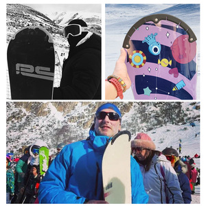 Tira protectora de plástico para esquí y snowboard, cubierta protectora para equipos de ajuste de cabeza y cola redondeadas, accesorios para deportes de invierno - Product Image 3