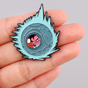 Sming Pinnen Wukong Cartoon Dragon Emaille Pin Saiyan Prins Revers Badge Kunstmatige Man 18 Pin Custom - Product Image 3