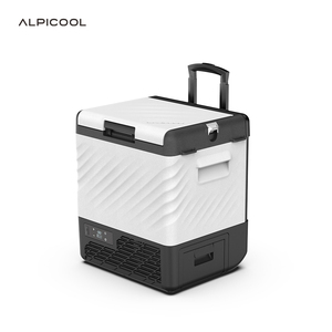 P22 -A <span class=keywords><strong>Alpicool</strong></span> Mini réfrigérateur Réfrigérateur-congélateur alimenté par batterie Compresseur solaire Pique-nique Camping <span class=keywords><strong>Glacière</strong></span> portable avec roues - Product Image 5