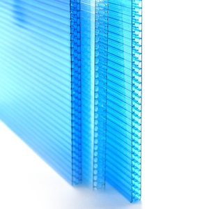 Panneau de toiture en polycarbonate multicouche certifié ISO 9001, imperméable, <span class=keywords><strong>transparent</strong></span>, alvéolé, anti-UV, durable, pour extérieur - Product Image 2