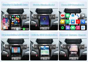 Reproductor Multimedia con Pantalla Táctil de 10.4 Pulgadas, Navegación GPS, Carplay Inalámbrico, Radio Estéreo para Automóvil Android para Honda Acura RDX 2013-2018 - Product Image 6