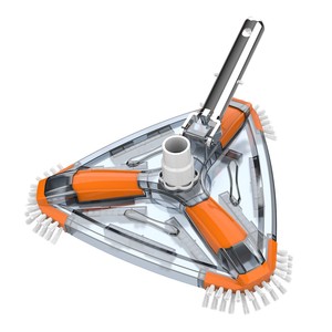 Nettoyeur <span class=keywords><strong>triangulaire</strong></span> flexible pour piscine Bluewave, tête d'<span class=keywords><strong>aspirateur</strong></span> pour piscines moyennes et grandes - Product Image 1