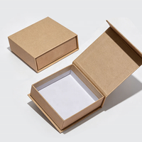 Boîte d'emballage personnalisée en carton auto-élevable avec fermeture magnétique, doublure en éponge, pelliculage mat, recyclable, pour cosmétiques de luxe