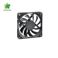 Personnalisable 70x70 X10mm Axial PC Extractor Brushless DC Cooling Fan 12V DC 2 Pin Heat Sink High-Speed Computer Cooling Plastic