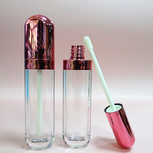 Tubes de brillant à lèvres plats de 5ml, récipient en plastique pour brillant à lèvres avec étiquette privée, vente en gros - Product Image 3