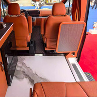 Pied de table rotatif manuel pour caravane, camping-car, fourgon aménagé – Support de table pliable et réglable