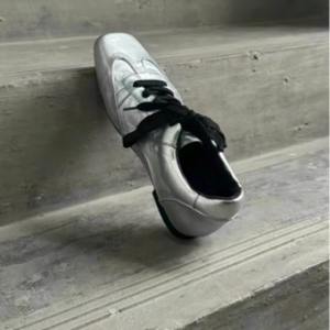 Bailarinas de Estilo Inglés con Punta Poco Profunda para Mujer, Retro, con Correa Única y Hebilla, Parte Superior de Cuero Genuino, Ligeras e Impermeables - Product Image 3