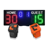 Tableau de score électronique portable Ganxin pour padel, compteur de points numérique LED, idéal pour les terrains de sport intérieurs, les clubs, les gymnases