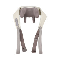 Ceinture de massage électrique chauffante pour le cou et les épaules, avec vibration Shiatsu, contrôle de la minuterie et télécommande sans fil, pour la maison, les voyages et la voiture