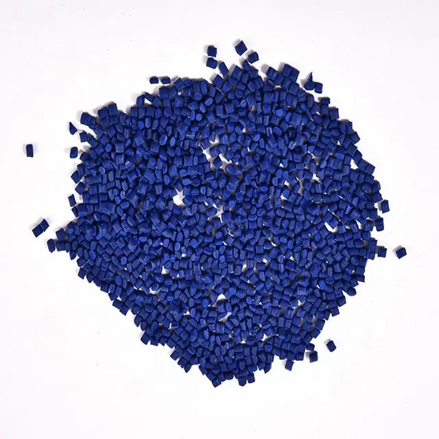 JZ mavi renk Masterbatch üretici PP PE PET ABS PS plastik renk Masterbatch mavi