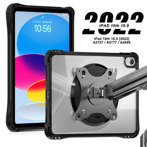 Tùy chỉnh bảo vệ Tablet trường hợp bìa cho iPad 10th thế hệ TPU trong suốt chống sốc gồ ghề Tab PC Chất liệu 10.9 <span class=keywords><strong>inch</strong></span> - Product Image 4