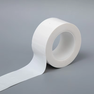 Ruban adhésif rétractable en PE personnalisé, anti-poussière, anti-humidité, emballage blanc laiteux, ruban adhésif en plastique d'étanchéité - Product Image 1