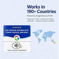Carte NFC personnalisée pour les avis Google, carte à tapoter avec code QR pour restaurant, hôtel, bar, entreprise locale