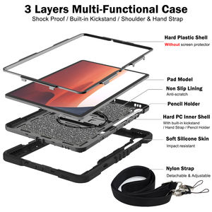 Field Workers Ultimate Funda protectora con soporte giratorio <span class=keywords><strong>de</strong></span> 360 ° para <span class=keywords><strong>Samsung</strong></span> Galaxy Tab S10 Fe Plus Funda para tableta <span class=keywords><strong>de</strong></span> 13,1 pulgadas - Product Image 6