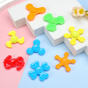 Mini Fidget Spinners pour enfants, jouets éducatifs portables en plastique pour soulager le stress, 5 à 7 ans, unisexe, colorés, transfrontaliers - Product Image 5
