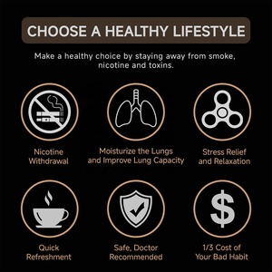 Que trái cây đa vị giúp giảm nghiện thuốc lá, chống lại sự nghiện hút thuốc, que thay thế thuốc lá có thể nạp lại - Product Image 2