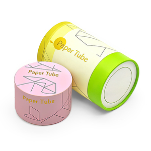 Bougie de cosmétiques pour thé, café, chocolat, pâtisserie, bonbons, récipient en carton cylindrique, boîte ronde en papier, tube en papier - Product Image 5