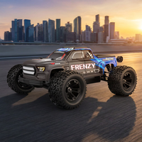 HOSHI N517 Frenzy 1/12 Truk RC Brushless 4WD 70km/jam Kecepatan Tinggi Kendaraan Monster Off-Road Remote Control Paket Baterai 1 2 3