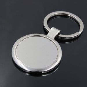 Sy67 Custom Logo Blank Sublimation Car Promotional Stainless Steel Metal Blank Keychain <b>Home</b> <b>Keyring</b> for Promotion Gift - Product Image 5