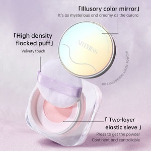 Haga su propio <span class=keywords><strong>polvo</strong></span> de ajuste <span class=keywords><strong>Polvo</strong></span> de protección solar Etiqueta privada <span class=keywords><strong>Maquillaje</strong></span> facial <span class=keywords><strong>Polvo</strong></span> suelto de ajuste translúcido <span class=keywords><strong>para</strong></span> toda la piel - Product Image 2