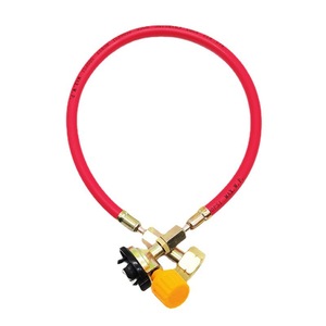Tuyau en caoutchouc pour réchaud à gaz de camping avec valve pour utilisation en extérieur toutes saisons - Product Image 4