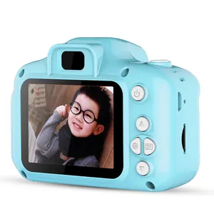 儿童迷你可爱摄像机2.0英寸拍照摄像机1080P高清男孩女孩最佳生日礼物儿童数码相机CMOS