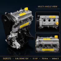 Nouveau Moteur Complet à Essence Haute Performance 100% Testé à Chaud 0.8L 3 Cylindres 38kW SQR372 pour Modification de Buggy de Plage Chery US