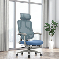Vente directe d'usine Fabrication ergonomique Maille à dossier haut Vente de qualité Table et chaises pivotantes de direction Bureau