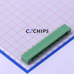 KF2EDGVM-7.62-9P Plug-in Terminal Block Through hole,P=7.62mm Connector Board-to-Board / Socket Closed Screw Fixing 1x9P 7.62mm - Product Image 1