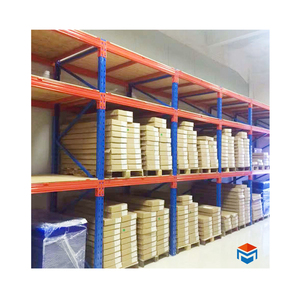Sistema de Estanterías para Almacén, Solución de Estanterías Metálicas de Alta Resistencia, Estantería de Almacenamiento de Palés Selectiva de Doble Profundidad Ajustable - Product Image 1