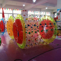 Boule aquatique gonflable Zorb en TPU/PVC durable et colorée pour enfants et adultes – Produit de sport et de divertissement
