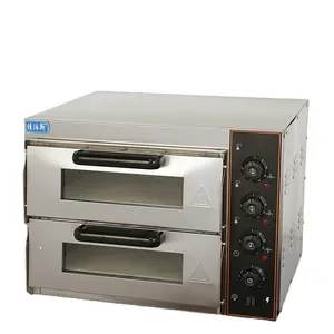 새로운 빵집 장비 상업적인 가스 판매를 위한 전기 피자 오븐 가격 가스 2 3 갑판 산업 케이크 빵 굽기 피자 오븐