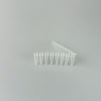 Tube PCR à fond conique précis pour détection PCR en temps réel en laboratoire clinique, en plastique, économique et uniforme