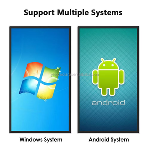 Nhà Máy Giá kỹ thuật số Bảng <span class=keywords><strong>menu</strong></span> siêu hẹp bezel tương tác treo tường LCD quảng cáo hiển thị - Product Image 5