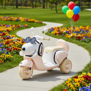 Carrito de Juguete de Tres <span class=keywords><strong>Ruedas</strong></span> Unisex <span class=keywords><strong>para</strong></span> Niños con Diseño de Dibujos Animados, Llantas Gruesas y Asiento <span class=keywords><strong>para</strong></span> Uso en Exteriores - Product Image 2