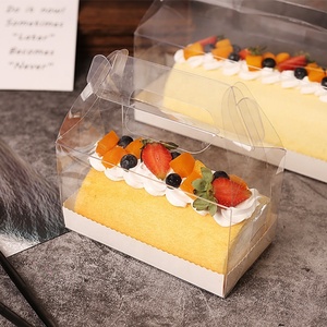 Caja Transparente para Pastel de Grado Alimenticio, Caja para Pastel Suizo - Product Image 4