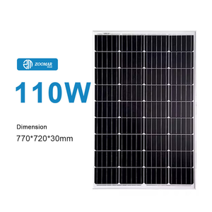 Paneles Solares Monocristalinos Fotovoltaicos de 110W en Stock, Precio de Fábrica, Gran Venta - Product Image 3