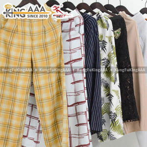 กางเกงขายาวทรงหลวมสไตล์ไทยมือสอง KingAAA  เสื้อผ้ามือสองขายส่งแบบยกกระสอบ  เสื้อผ้ามือสองคละแบบสำหรับใส่ทุกวัน - Product Image 4