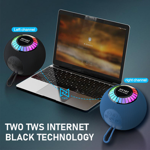 Loa Màu Xanh Răng Di Động Đài Phát Thanh Không Dây Với LED Nhỏ PC Cao Màu Xanh Răng Ngoài Trời Mini Cho Chất Lượng Âm Thanh Tùy Chỉnh FM G Loa - Product Image 5