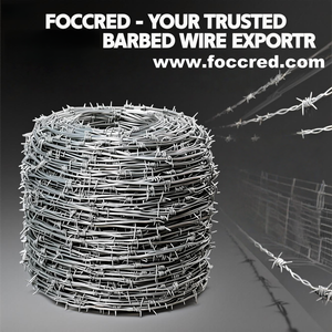 <span class=keywords><strong>Fil</strong></span> de fer barbelé simple en acier inoxydable galvanisé FOCCRED, diamètre 3 mm, haute qualité, durable, clôture de jardin, sécurité - Product Image 5