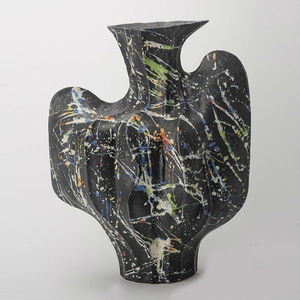 Vaso Satinato in Stile Scandinavo <span class=keywords><strong>per</strong></span> Arredamento Casa, Vaso <span class=keywords><strong>da</strong></span> Tavolo <span class=keywords><strong>per</strong></span> <span class=keywords><strong>Piante</strong></span>, Vaso in Porcellana e Argilla <span class=keywords><strong>per</strong></span> Fiori <span class=keywords><strong>da</strong></span> Soggiorno - Product Image 1