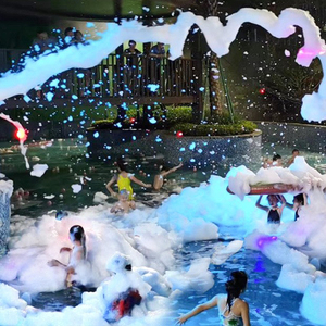 Đầy Màu sắc bọt bột cho hiệu ứng sân khấu bọt ngoài trời Đảng vui chơi giải trí Công Viên Nước bong bóng bọt máy bay phản lực máy - Product Image 5