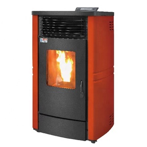 Estufa de Pellets de 11.2KW para Sala de Estar, Funcionamiento Silencioso, Combustión Limpia, Ofrece una Experiencia de Calefacción Óptima, 90% de Eficiencia Térmica - Product Image 1
