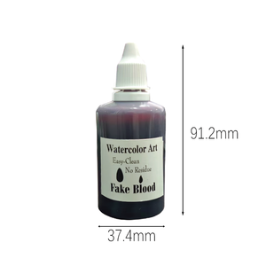 Pintura Facial de <span class=keywords><strong>Vampiro</strong></span> Zombi para Teatro, Efectos Especiales, Sangre Falsa para Heridas Realistas, Pintura Facial y Corporal - Product Image 2