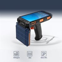 RFID İzleme Tarayıcısı Uzun Menzilli 860-960mhz UHF El Tipi Okuyucu Android 13 Dayanıklı PDA Barkod Tarayıcı Varlık Yönetimi için