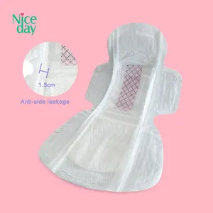 Niceday 3D Leakproof Protection Highly Absorbent Organic Sanitary Napkin for Women Period Pads