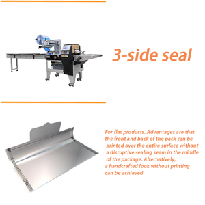 Máquina de Envasado Multifuncional de Flujo Horizontal Servo para Gelatina, Frutas, Ruleta, Multipack, Barra Vegana - Product Image 5